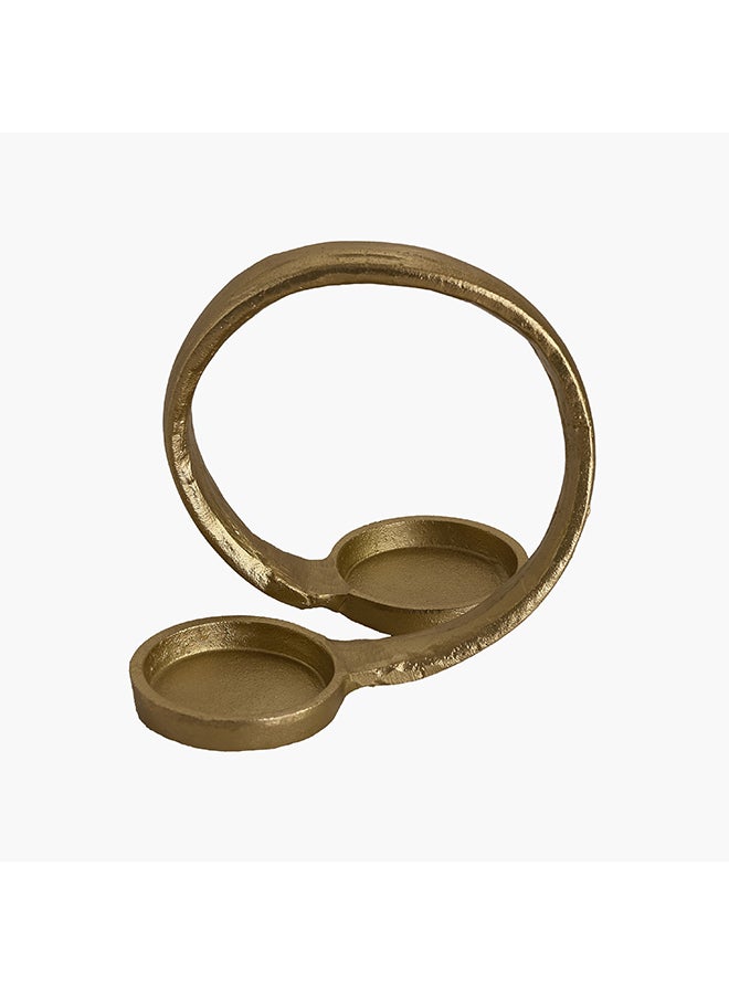 Home Box Gold Decorative T-Light Holder for Home - Image 5